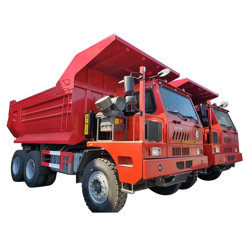 Sinotruk Howo 6x4 माइनिंग डम्पर ट्रक यूरो II 371HP के साथ